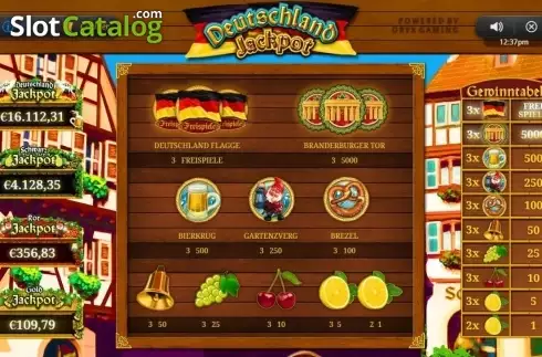 Скрин3. Deutschland Jackpot слот
