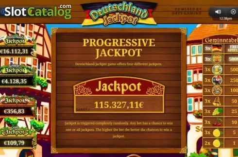 Скрин4. Deutschland Jackpot слот
