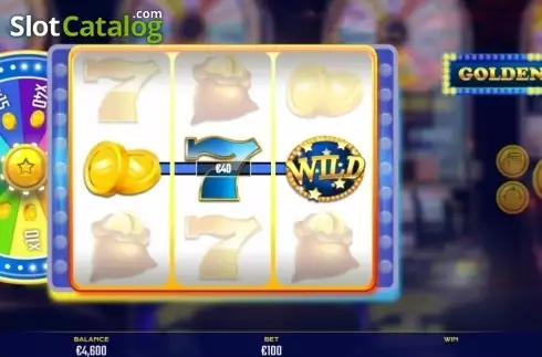 Скрин3. Golden Wheel (Golden Hero) слот