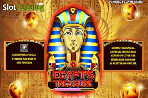 Egypts Treasure логотип