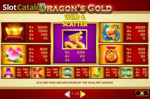 Скрин4. Dragons Gold (Oryx) слот