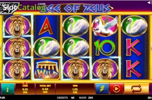 Скрин3. Age of Zeus слот