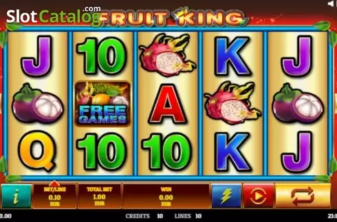 Скрин2. Fruit King (Givme Games) слот