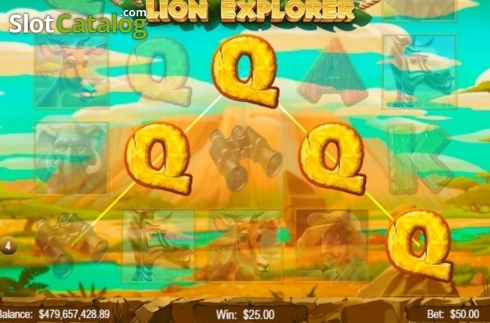 Скрин3. Lion Explorer слот