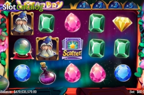 Скрин2. Wizardry (Mobilots) слот