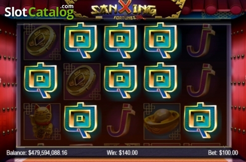 Скрин3. Sanxing Fortunes слот