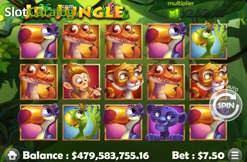 Скрин2. Jr. Jungle слот