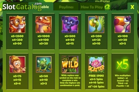 Скрин4. Jr. Jungle слот