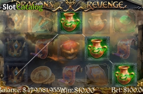 Скрин3. Dragons Revenge (Mobilots) слот