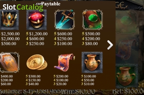 Скрин4. Dragons Revenge (Mobilots) слот