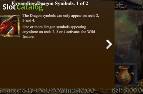 Скрин6. Dragons Revenge (Mobilots) слот