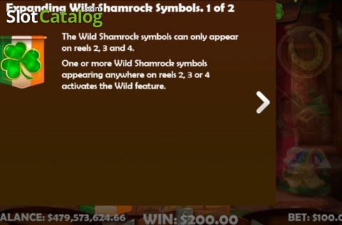Скрин6. Wild Shamrock (Mobilots) слот
