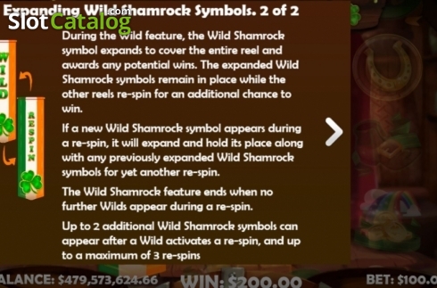 Скрин7. Wild Shamrock (Mobilots) слот