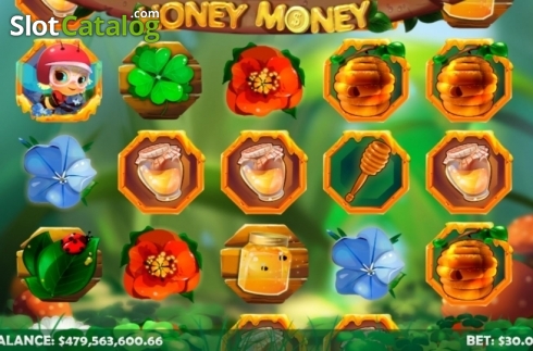 Скрин2. Honey Money (Mobilots) слот
