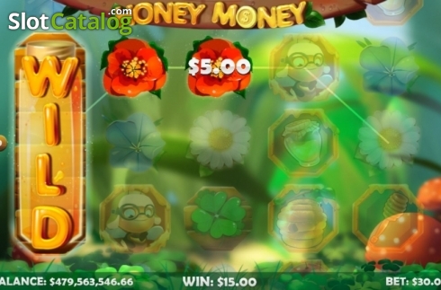 Скрин3. Honey Money (Mobilots) слот