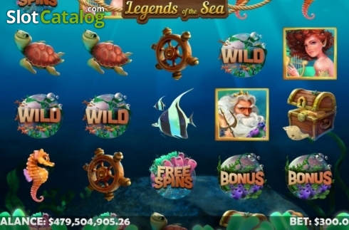 Скрин2. Legends of the Sea (Mobilots) слот