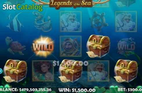 Скрин4. Legends of the Sea (Mobilots) слот