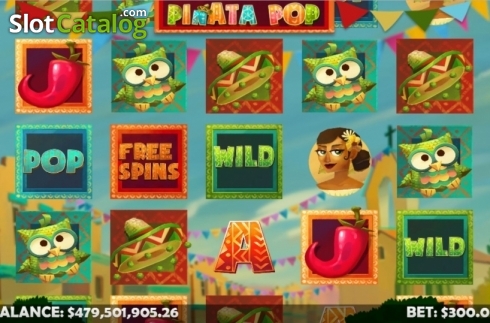 Скрин2. Pinata Pop слот