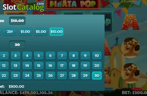 Скрин8. Pinata Pop слот