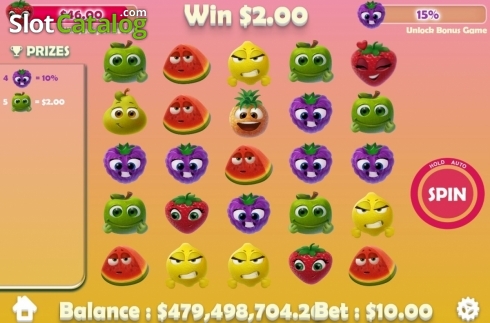 Скрин2. Frutti Friends слот