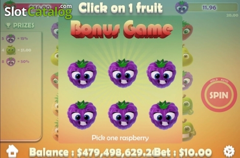 Скрин4. Frutti Friends слот