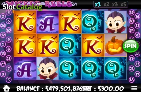 Скрин2. Wicked Reels (Mobilots) слот