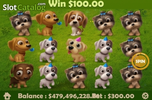 Скрин3. Puppy Party слот