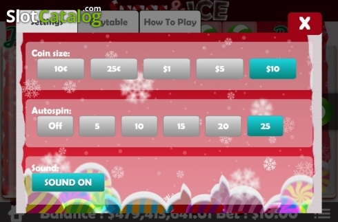 Скрин8. Sugar and Ice Christmas слот