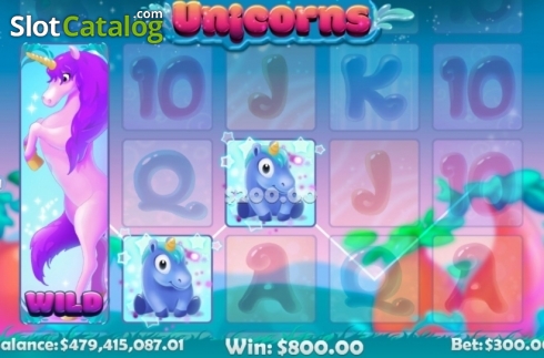 Скрин3. Unicorns слот