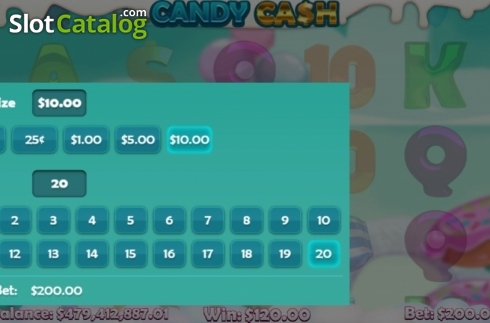 Скрин8. Candy Cash (Mobilots) слот