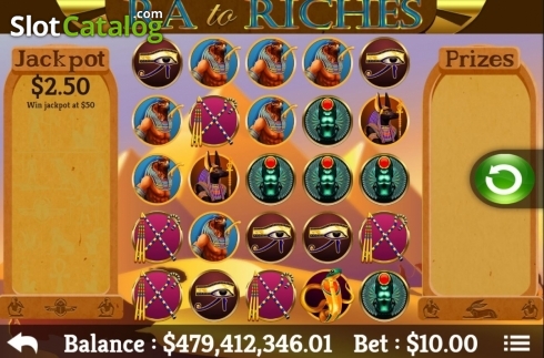Скрин2. Ra to Riches слот