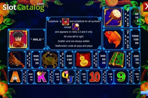 Скрин4. 3 Treasures слот