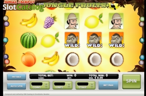 Скрин2. Jungle Fruits слот
