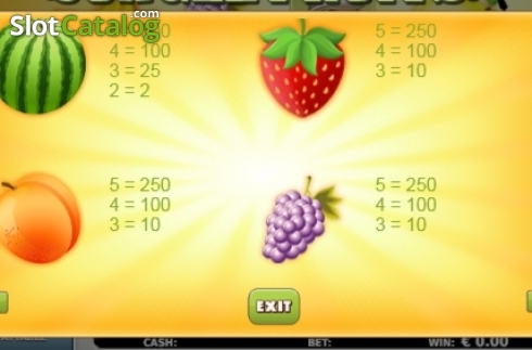 Скрин4. Jungle Fruits слот