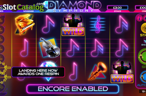Скрин2. Diamond Symphony слот