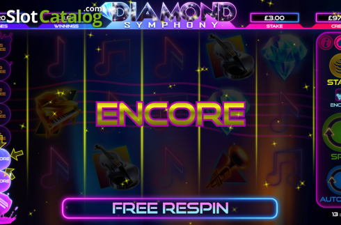 Скрин5. Diamond Symphony слот