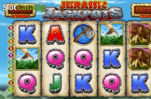 Скрин2. Jurassic Jackpots слот