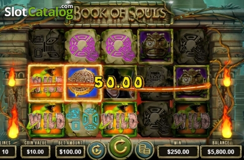 Скрин4. Book of Souls (Spearhead Studios) слот