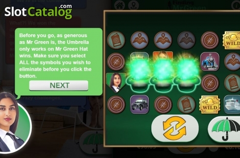 Скрин9. Finding Mr Green слот