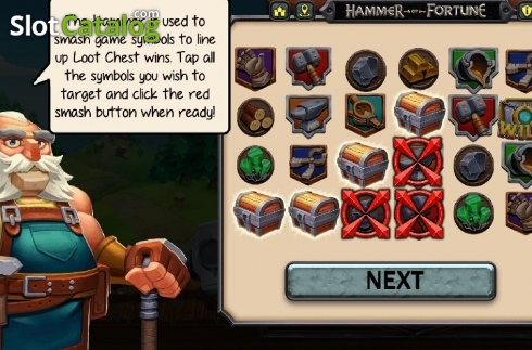 Скрин4. Hammer of Fortune слот
