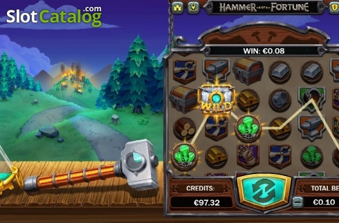 Скрин8. Hammer of Fortune слот