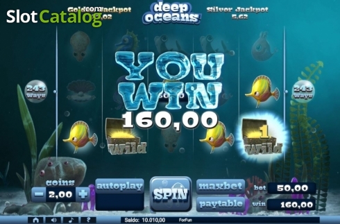 Скрин3. Deep Oceans слот