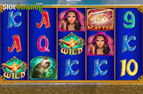 Скрин2. Market Wonders слот