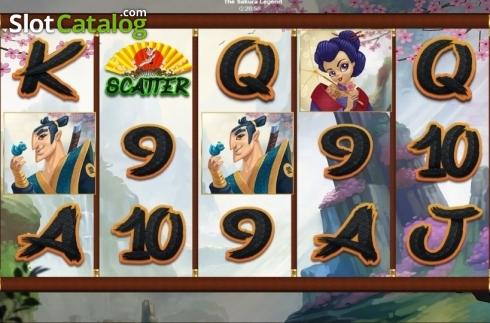 Скрин2. The Sakura Legend (betiXon) слот