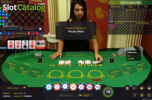 Скрин4. Baccarat Live Casino (Ezugi) слот