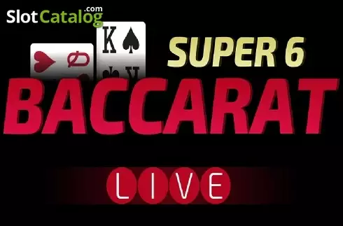 Baccarat Super 6 Live Casino логотип