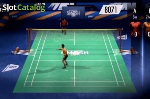 Скрин2. Badminton Smash слот