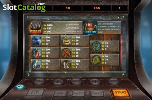 Скрин4. Vikings (X Room) слот