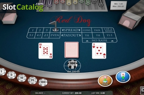Скрин3. Red Dog (Laifacai) слот