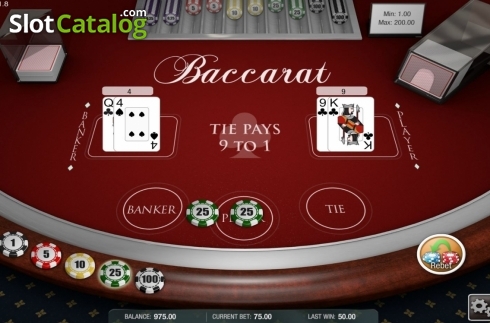 Скрин3. Baccarat (Laifacai) слот